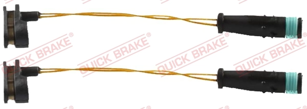 Warning Contact, brake pad wear